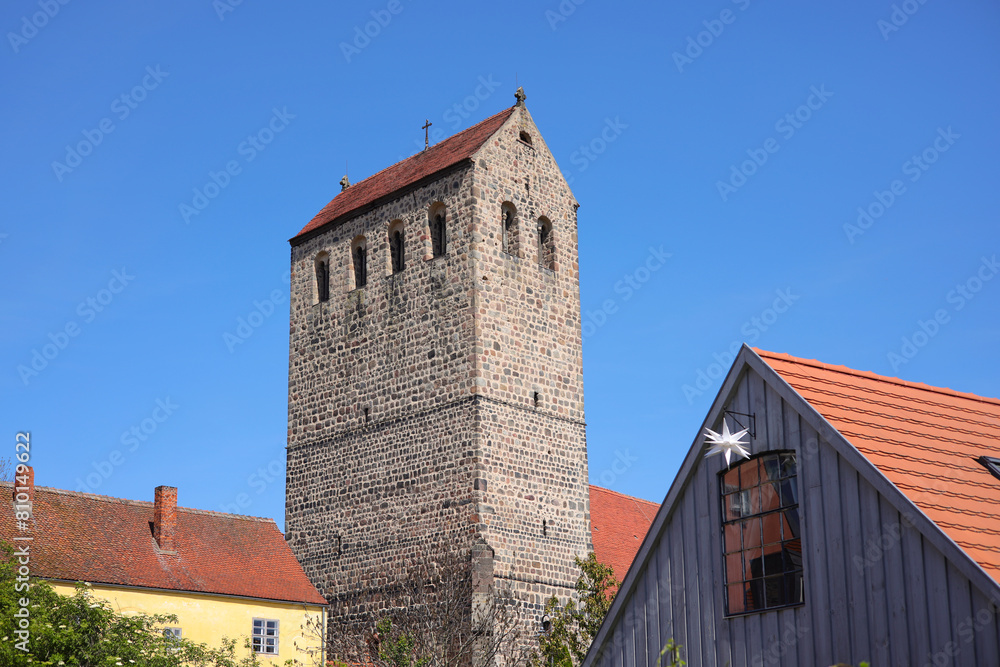The town church of St. Crucis Ziesar, state of Brandenburg - Germany The town church of St. Crucis Ziesar, state of Brandenburg - Germany