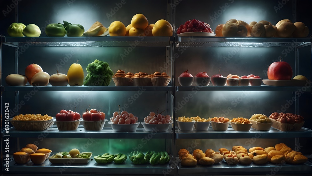 World food safety day, Food storage in store room, healthy food, save food and save the world, world food day, different foods World food safety day, Food storage in store room, healthy food, save food and save the world, world food day, different foods