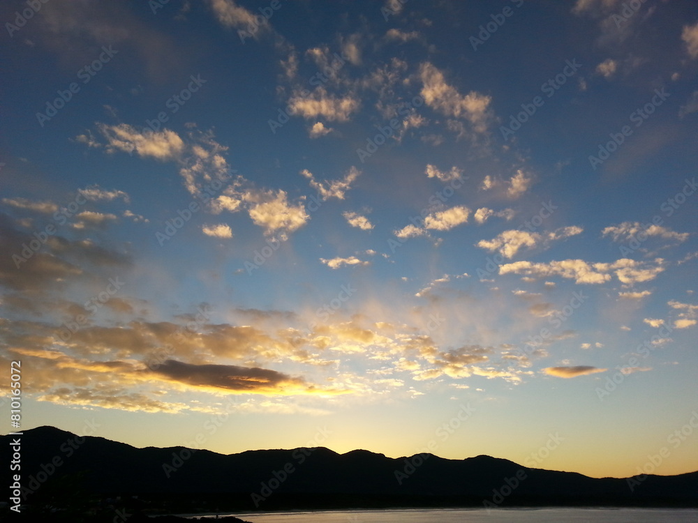 sunset in the sky sunset in the sky