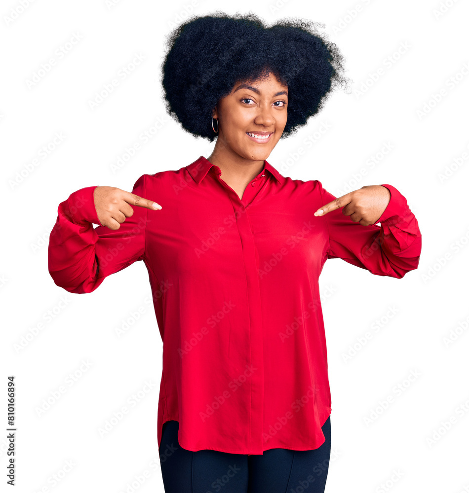 Young african american girl wearing casual clothes looking confident with smile on face, pointing oneself with fingers proud and happy. Young african american girl wearing casual clothes looking confident with smile on face, pointing oneself with fingers proud and happy.