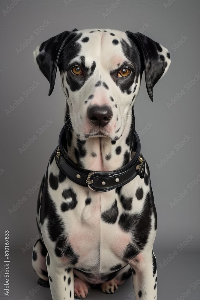 Retrato profesional de un perro Dalmata