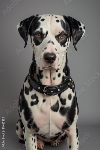 Retrato profesional de un perro Dalmata