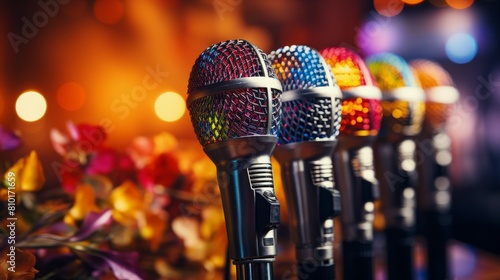 Microphone on Table