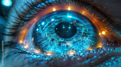 augmented reality vision, the integration of time-based information onto our vision marks the future of enhancing our visual capabilities