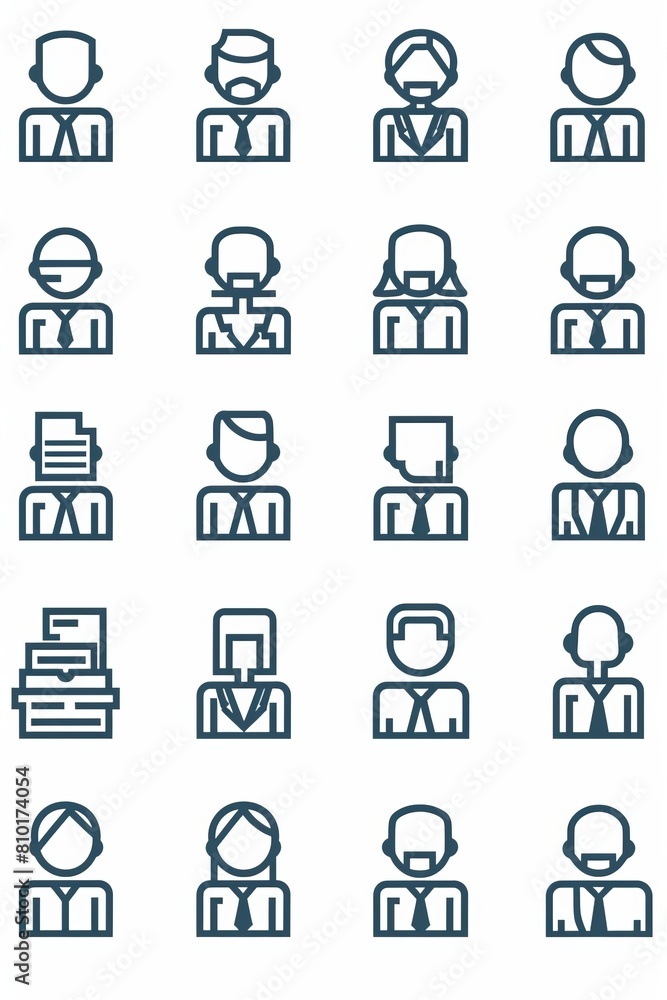 Business icon set Business icon set