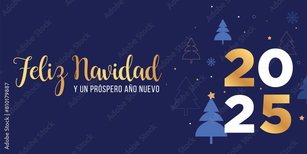 feliz navidad y un próspero año nuevo	
