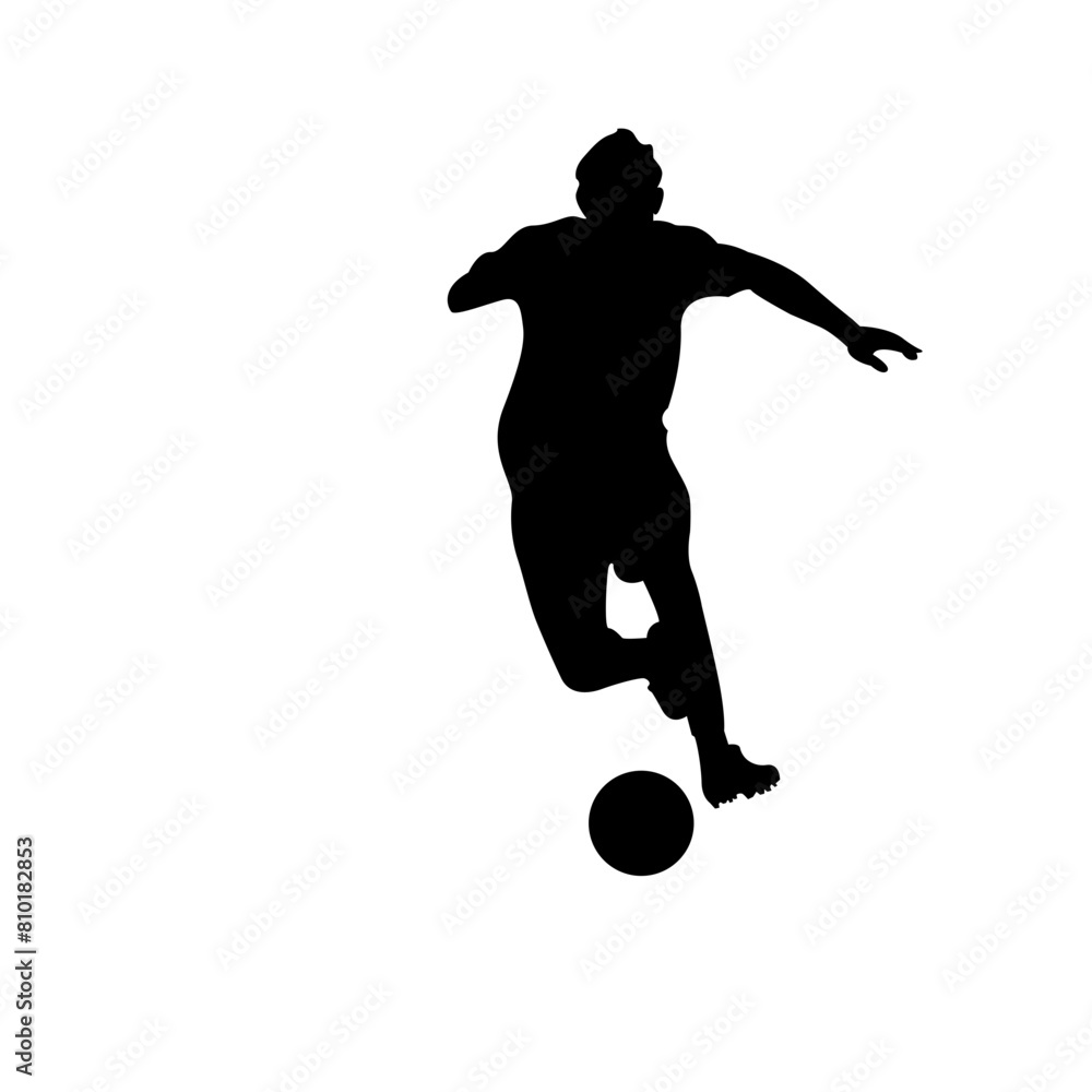 silhouette of football player
silhouette of football player