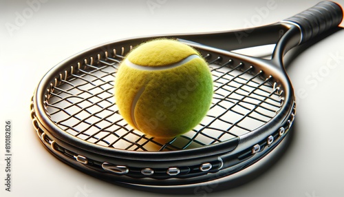 tennis, racket, ball, sport, game, equipment, play, racquet