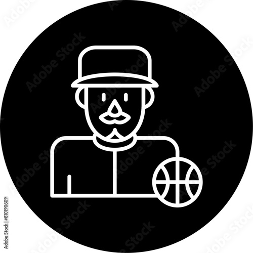 Basketball Player Icon
