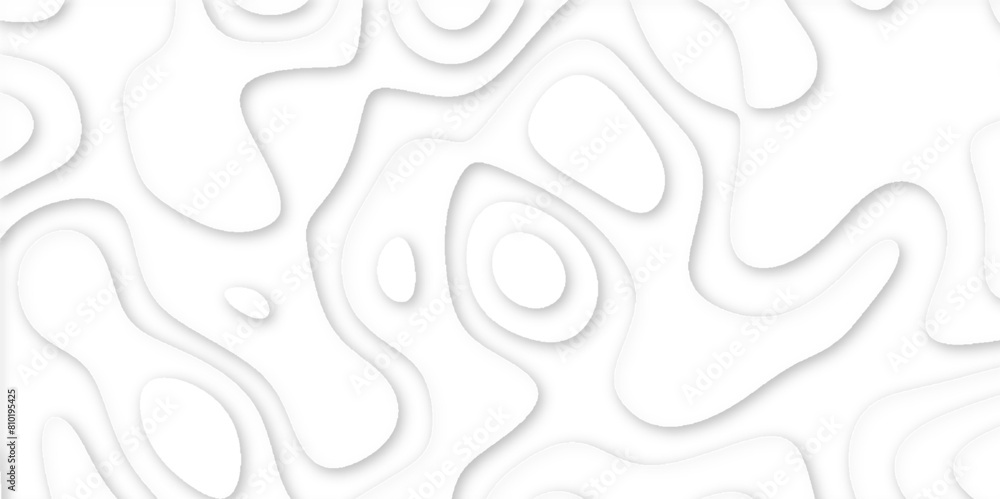 Luxury design white wave paper curved reliefs modern abstract 3d background, realistic seamless papercut decoration textured with geometric wavy layers and material design concept vector illustration. Luxury design white wave paper curved reliefs modern abstract 3d background, realistic seamless papercut decoration textured with geometric wavy layers and material design concept vector illustration.
