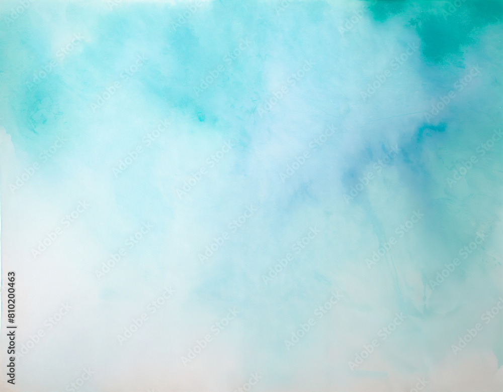 watercolor background with teal, blue and yellow gold streaks, watercolour wash, ocean, design, unity