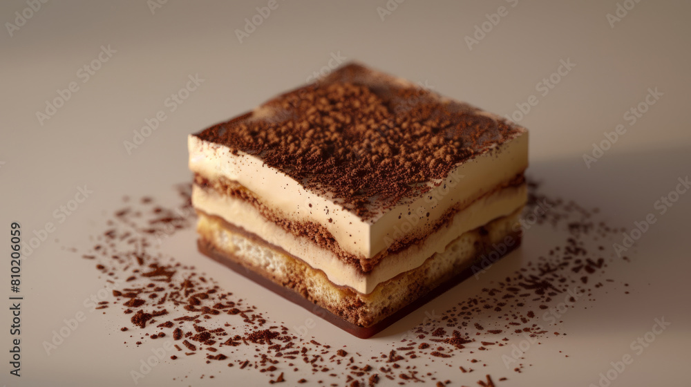 Delicious sweet dessert tiramisu for gourmets Delicious sweet dessert tiramisu for gourmets