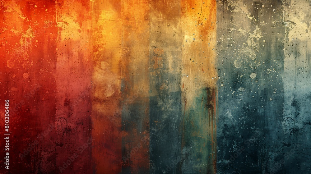 Fototapeta premium Abstract colorful water drops on glass texture