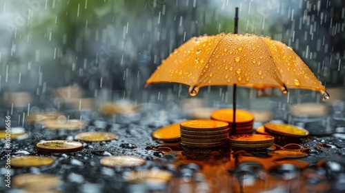 Wallpaper Mural Financial charts depict the silent storm of the Minimalist Savings Crisis. Torontodigital.ca