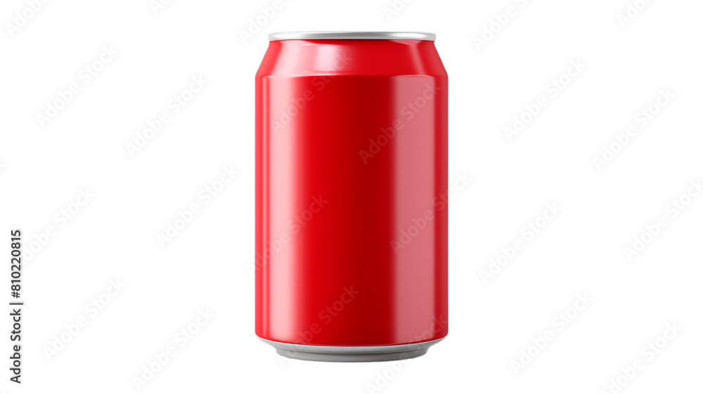 soda can isolated on transparent png background. Generative ai soda can isolated on transparent png background. Generative ai