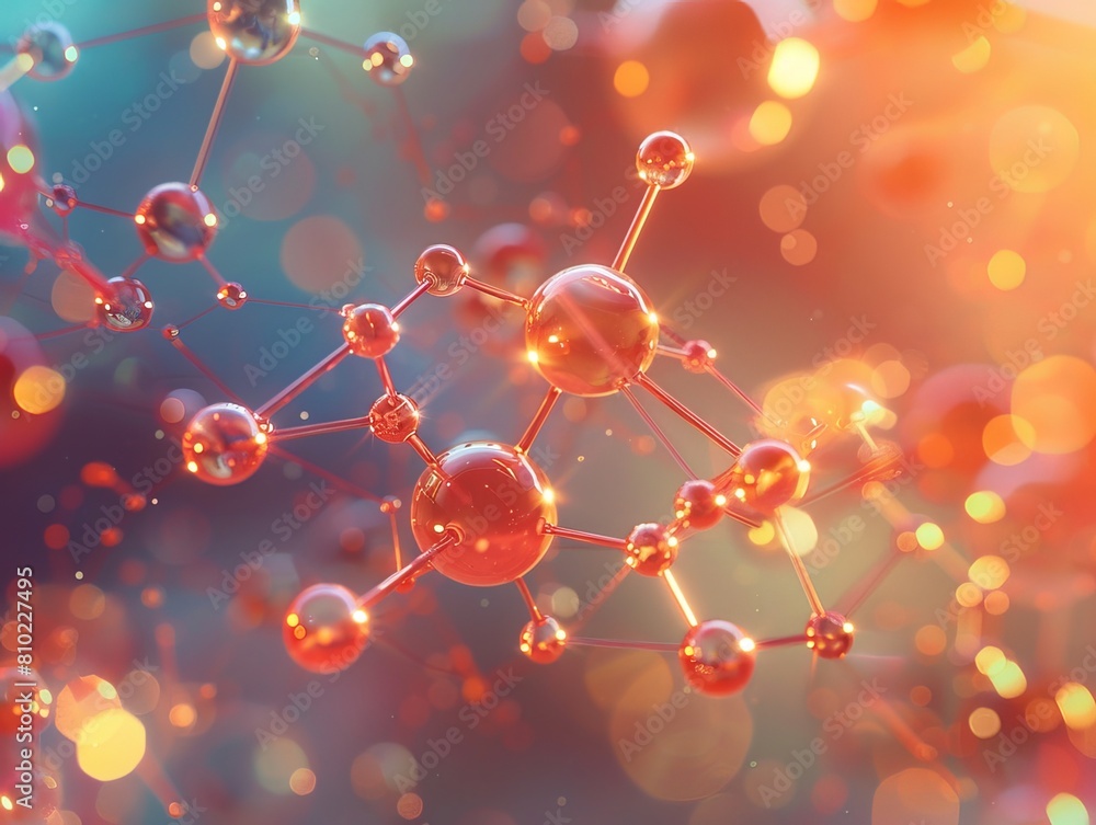 Elevate your scientific or medical projects with a captivating science background featuring molecules or atoms in abstract structures Elevate your scientific or medical projects with a captivating science background featuring molecules or atoms in abstract structures