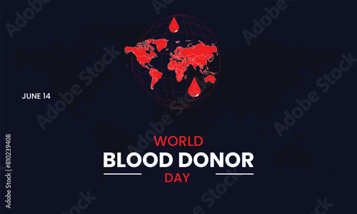 world blood donor day design templet 12 june
