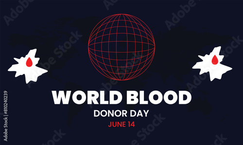 world blood donor day design templet 12 june