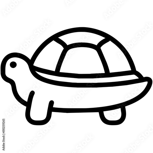 Tourtle Outline Icon photo