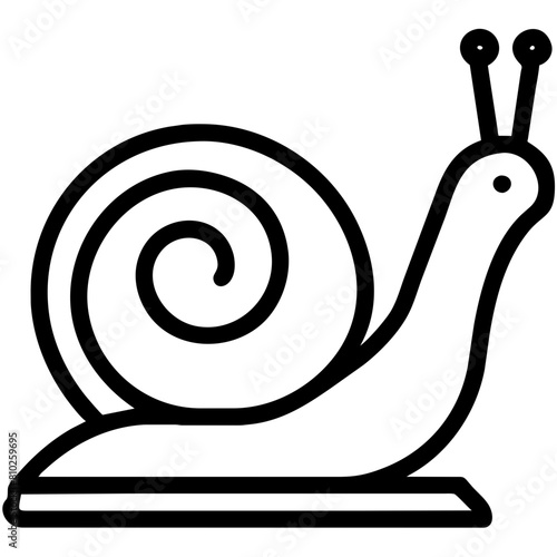 Snake Outline Icon