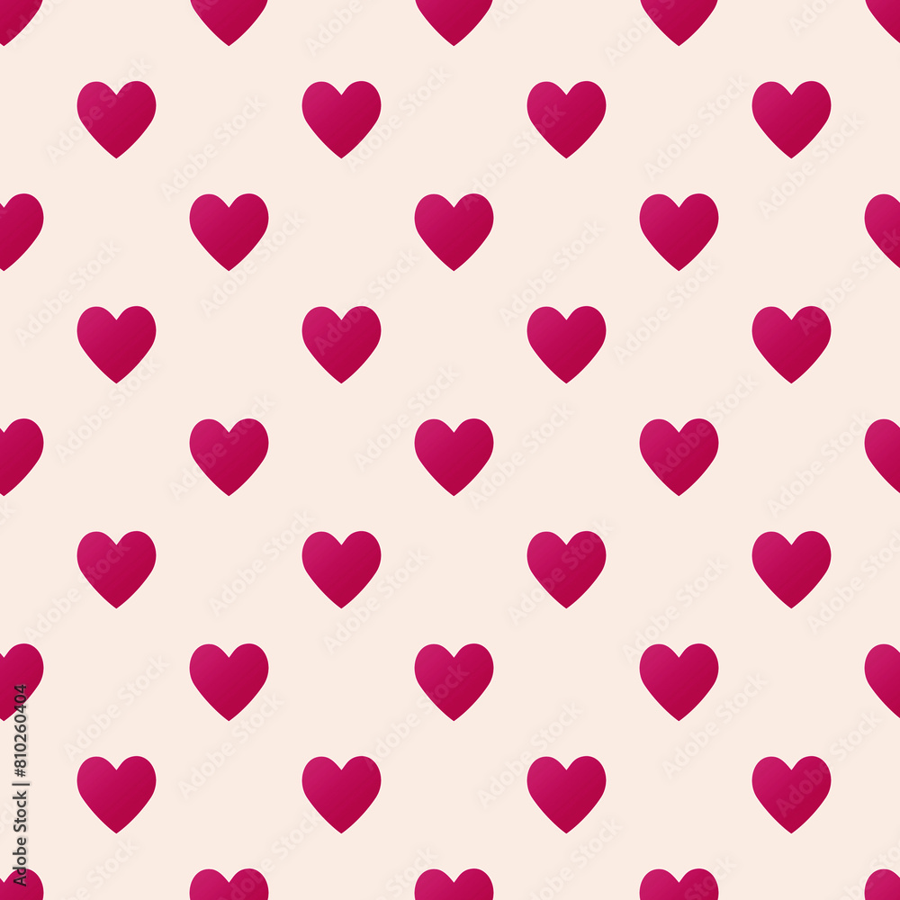 Valentine pattern seamless heart shape pink colors background. Valentine pattern seamless heart shape pink colors background.