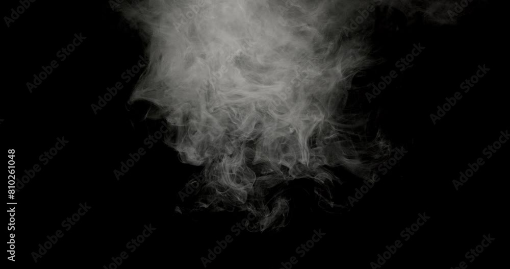Dark Background With Wispy Smoke Dark Background With Wispy Smoke