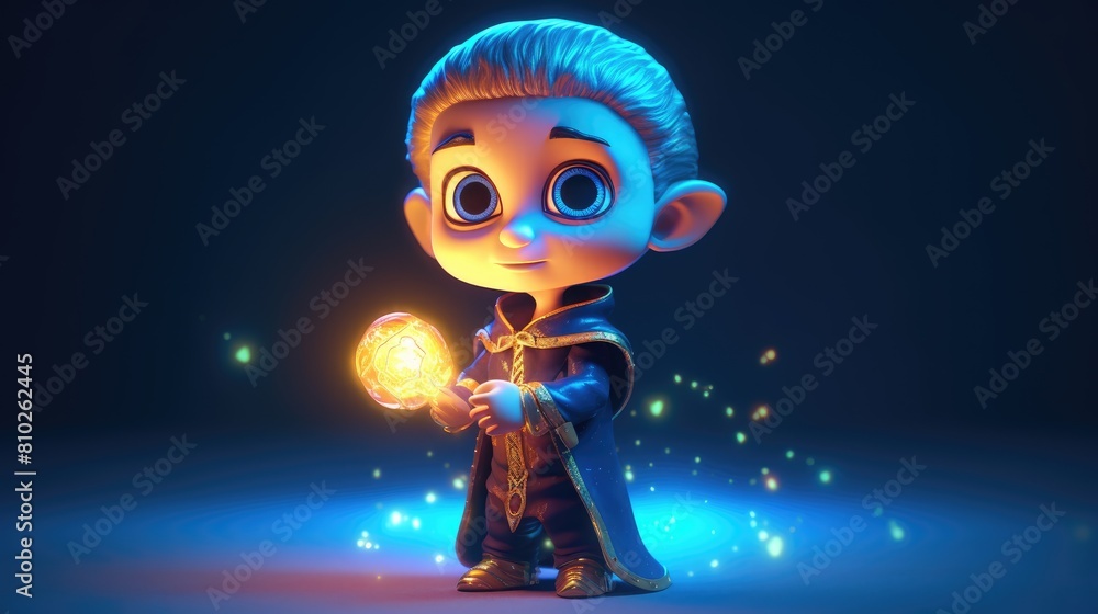 cute wizard boy. Created with Generative AI. cute wizard boy. Created with Generative AI.