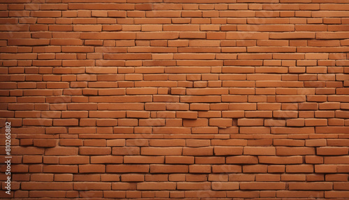 orange brick wall  background texture 