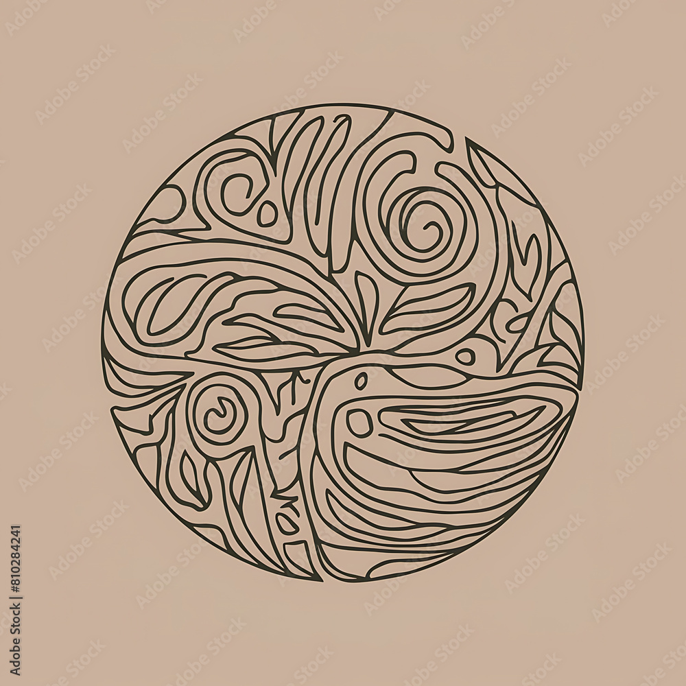 hand drawn illustration of an background hand drawn illustration of an background