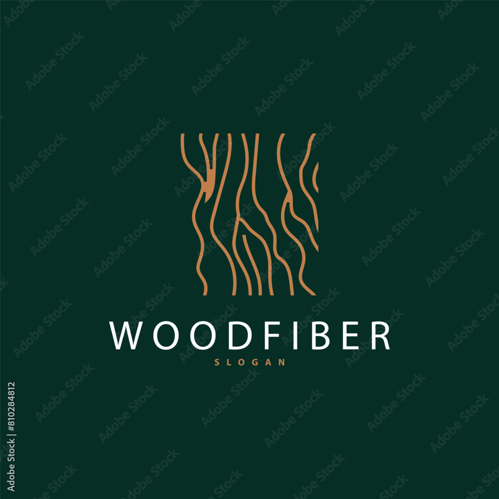 Wood Logo, Wood Fiber Bark Layer Vector, Tree Trunk Inspiration Illustration Design Wood Logo, Wood Fiber Bark Layer Vector, Tree Trunk Inspiration Illustration Design