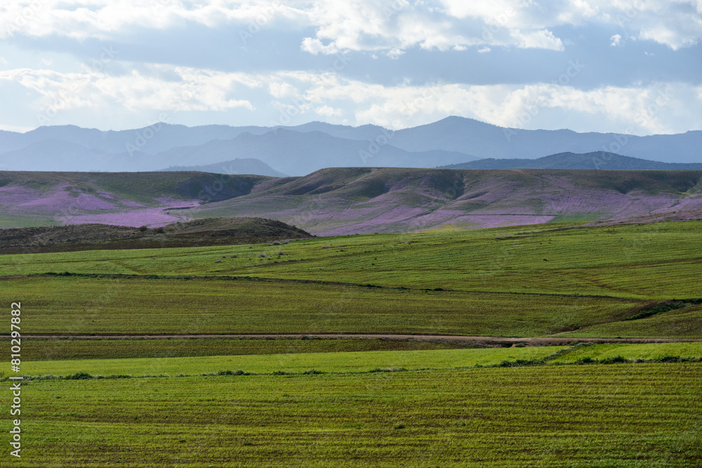 Scenic view from the Aures region, Algeria