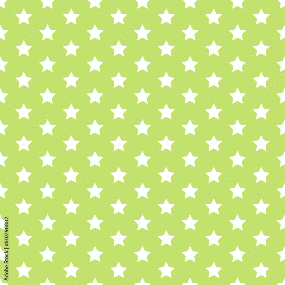 Stars on green background, seamless pattern, texture Stars on green background, seamless pattern, texture