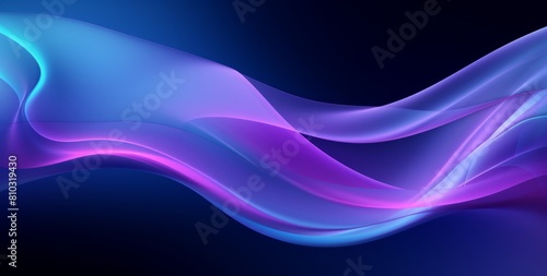 Abstract blue and purple light background wallpaper.