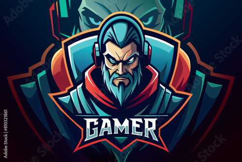 A stylized male gamer avatar with a headset, ready for competitive gaming