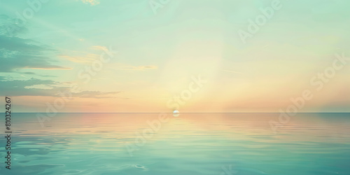 Hospital Horizon  Abstract Background with Soft  Gradient Sky Tones Inspiring Hope and Tranquility