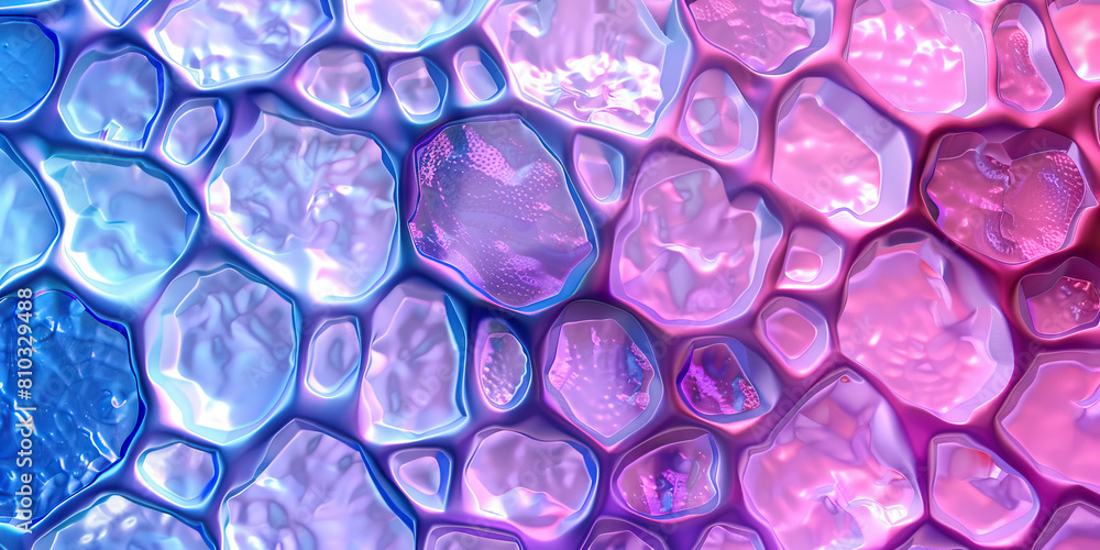 Medical Mosaic: Abstract Pattern Inspired by Cells and Microscopic Structures in Health Medical Mosaic: Abstract Pattern Inspired by Cells and Microscopic Structures in Health