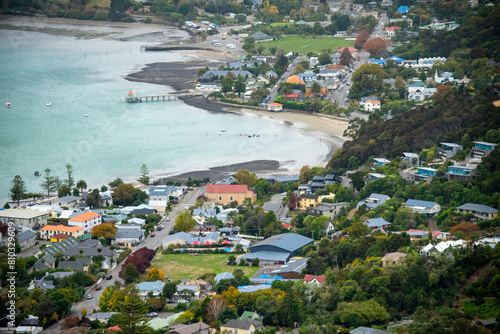Town of Akaroa - New Zealand