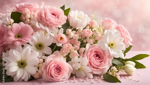 pink roses bouquet