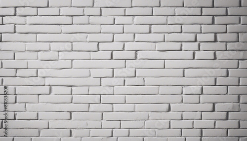 User white brick wall  background texture