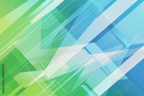 Light Blue, Green vector template with wry lines. Colorful geometric sample with gradient lines. A completely new design for your business.