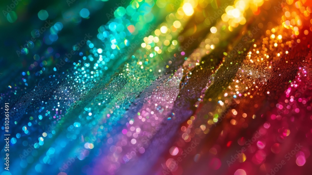 A close-up of the spectrum. The colors are so vivid that they seem to pop off the screen. The spectrum is constantly changing and evolving, and it is impossible to look away.