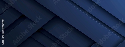 Dark blue background with diagonal lines, representing the geometric shape of paper. 