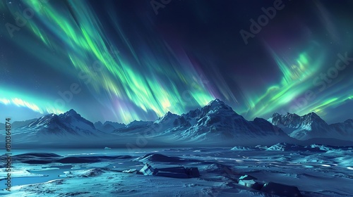 Transform the Northern Lights into a mesmerizing CG 3D masterpiece