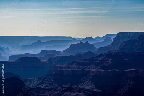 sunrise over the grand canyon