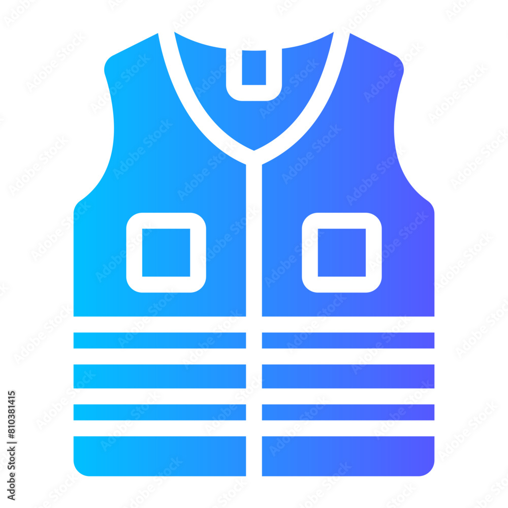 vest gradient icon vest gradient icon