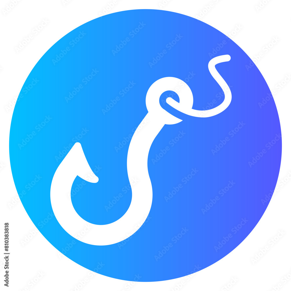 hook gradient icon hook gradient icon