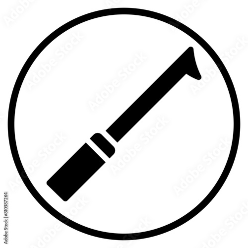 harpoon glyph icon