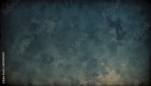 Clear Plain Shiny Warm Soft Vintage Bokeh Cloudy Wave Like Geometric Blue Background or Texture