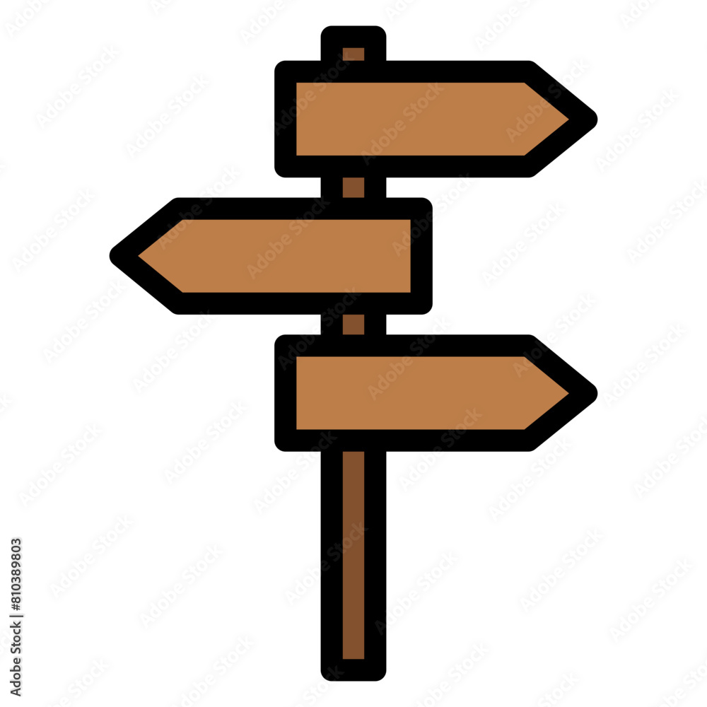signpost icon signpost icon