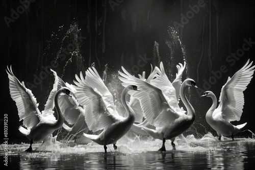 ballet photo dance of swans